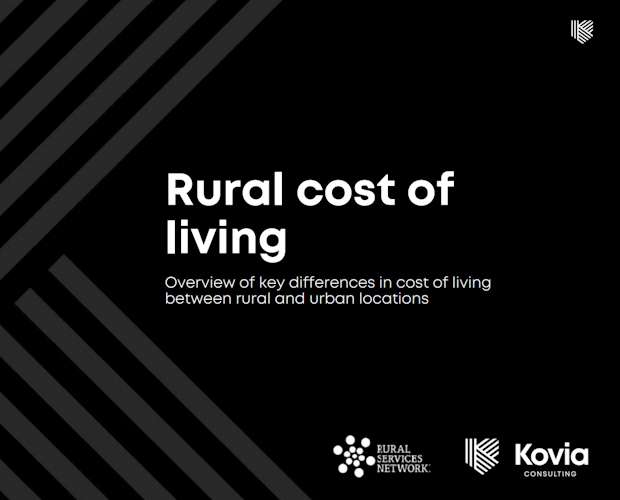Rural cost of living